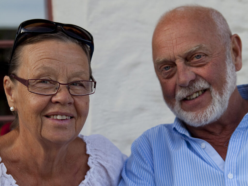 Glatt par tillsammmans