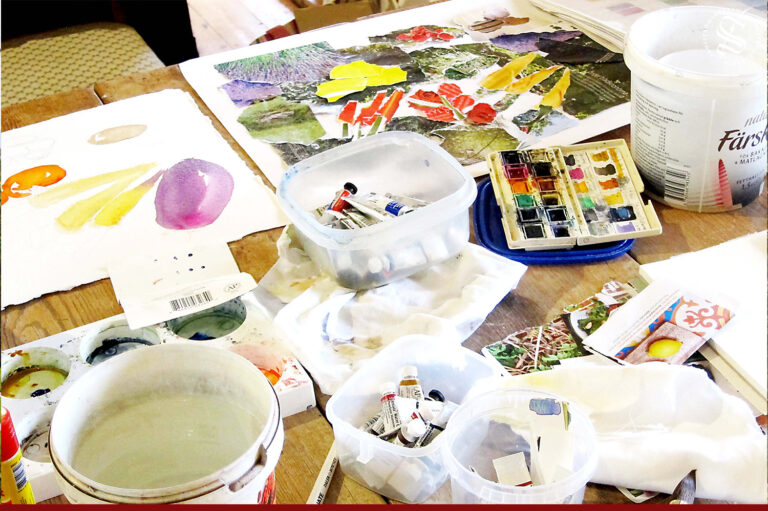 Akvarellkurs med Anna Maria Persson